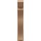 Ekena Millwork 7 1/2-in W x 36-in D x 42-in H Funston Slat Rough Cedar Woodgrain TimberThane Outlooker, Primed Tan OUTUR075X36X42FST24RCPR - alternate 2